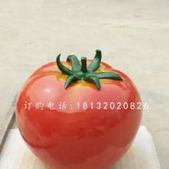 仿真西紅柿雕塑，玻璃鋼蔬菜