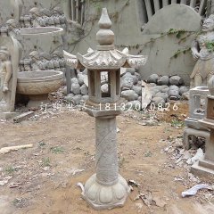 石燈，仿古石燈，園林景觀雕塑