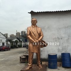 孫文銅雕，廣場偉人銅雕