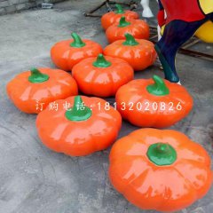 玻璃鋼南瓜雕塑，蔬菜雕塑