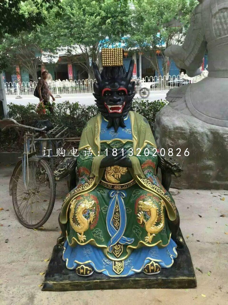 龍王雕塑，玻璃鋼神仙