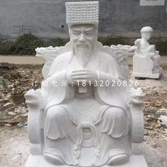 龍王石雕，漢白玉神仙雕塑