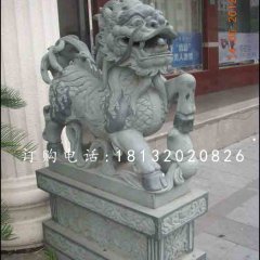 麒麟雕塑，青石動物雕塑