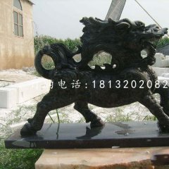 石雕麒麟，廣場神獸石雕