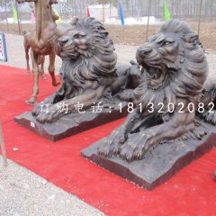 匯豐獅銅雕，銅雕西洋獅