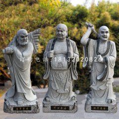 大理石十八羅漢，佛像石雕