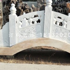 漢白玉橋，石雕小橋