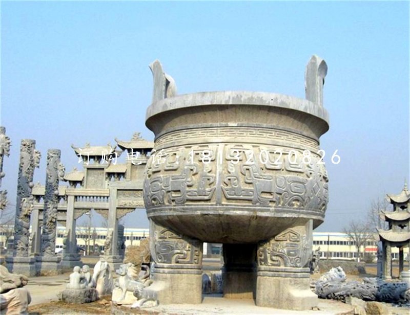 三足鼎石雕，大理石鼎.jpg