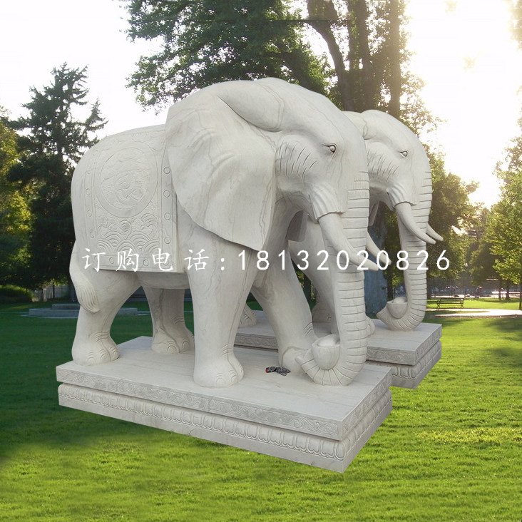 公園大象石雕，大理石大象 (2).jpg