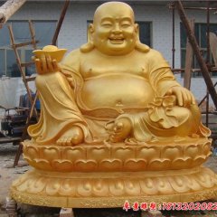 彌勒佛銅雕，招財彌勒佛銅雕