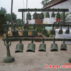 銅編鐘，仿古銅編鐘