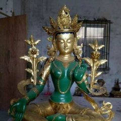藏佛銅雕，密宗佛銅雕