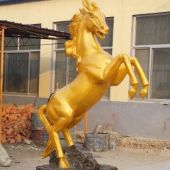 銅馬雕塑，立馬成功銅雕