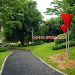 玻璃鋼抽象雕塑，公園景觀雕塑