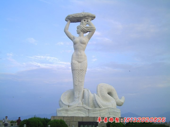 女媧補天石雕，公園神仙石雕