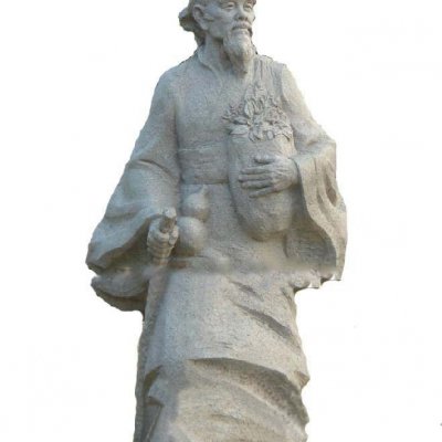 大理石古代名醫華佗石雕